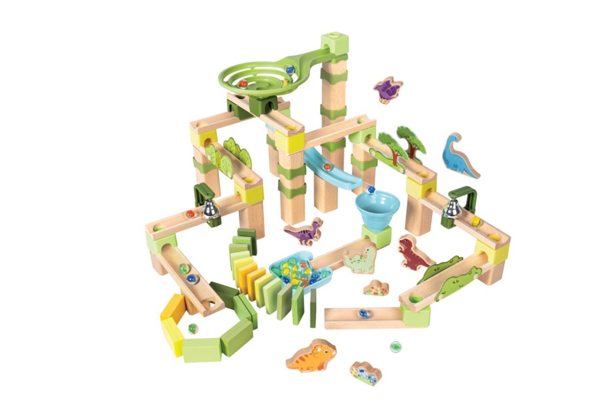 Dino Adventure Marble Run - Premium for Kids in Qatar | Toysaro.com