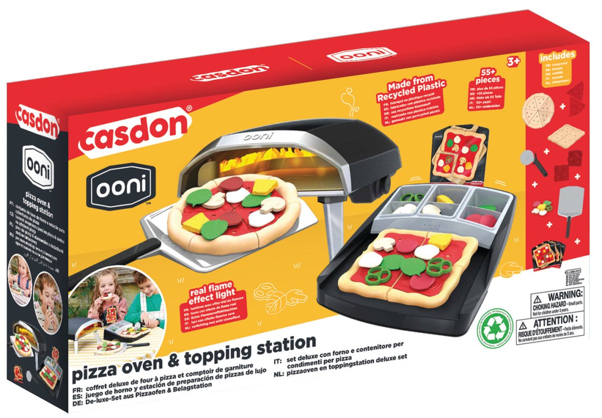 Casdon Ooni Pizza Oven & Topping Station - Premium for Kids in Qatar | Toysaro.com