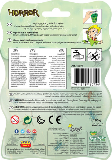 SLIMY - MINI HORROR 80G - Premium for Kids in Qatar | Toysaro.com