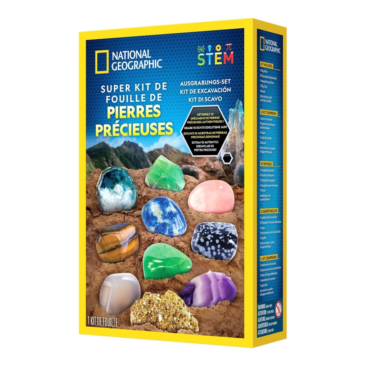 NG SUPER GEMSTONE DIG KIT - Premium for Kids in Qatar | Toysaro.com
