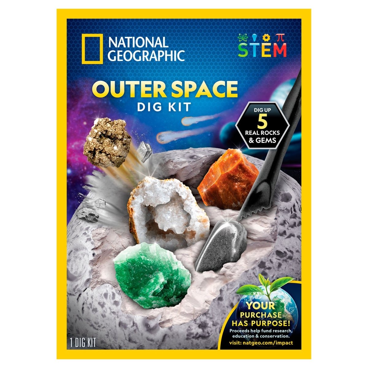 NG OUTER SPACE DIG KIT - Premium for Kids in Qatar | Toysaro.com