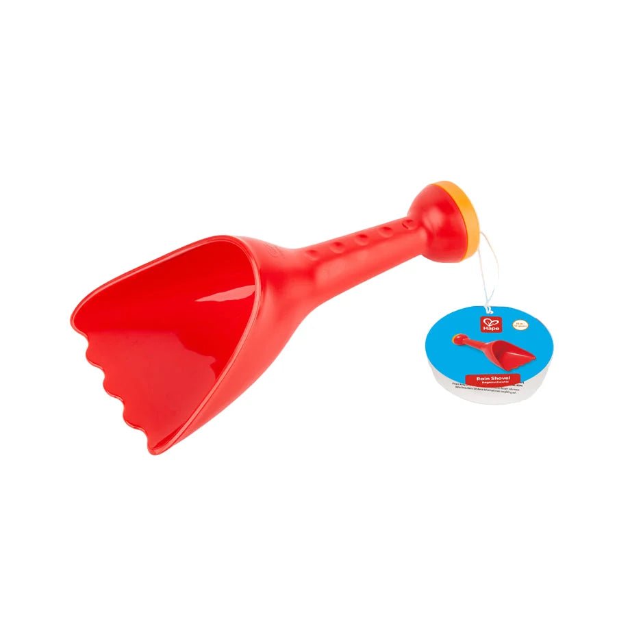Hape - Rain Shovel Sand & Beach Toy - Red - Premium for Kids in Qatar | Toysaro.com