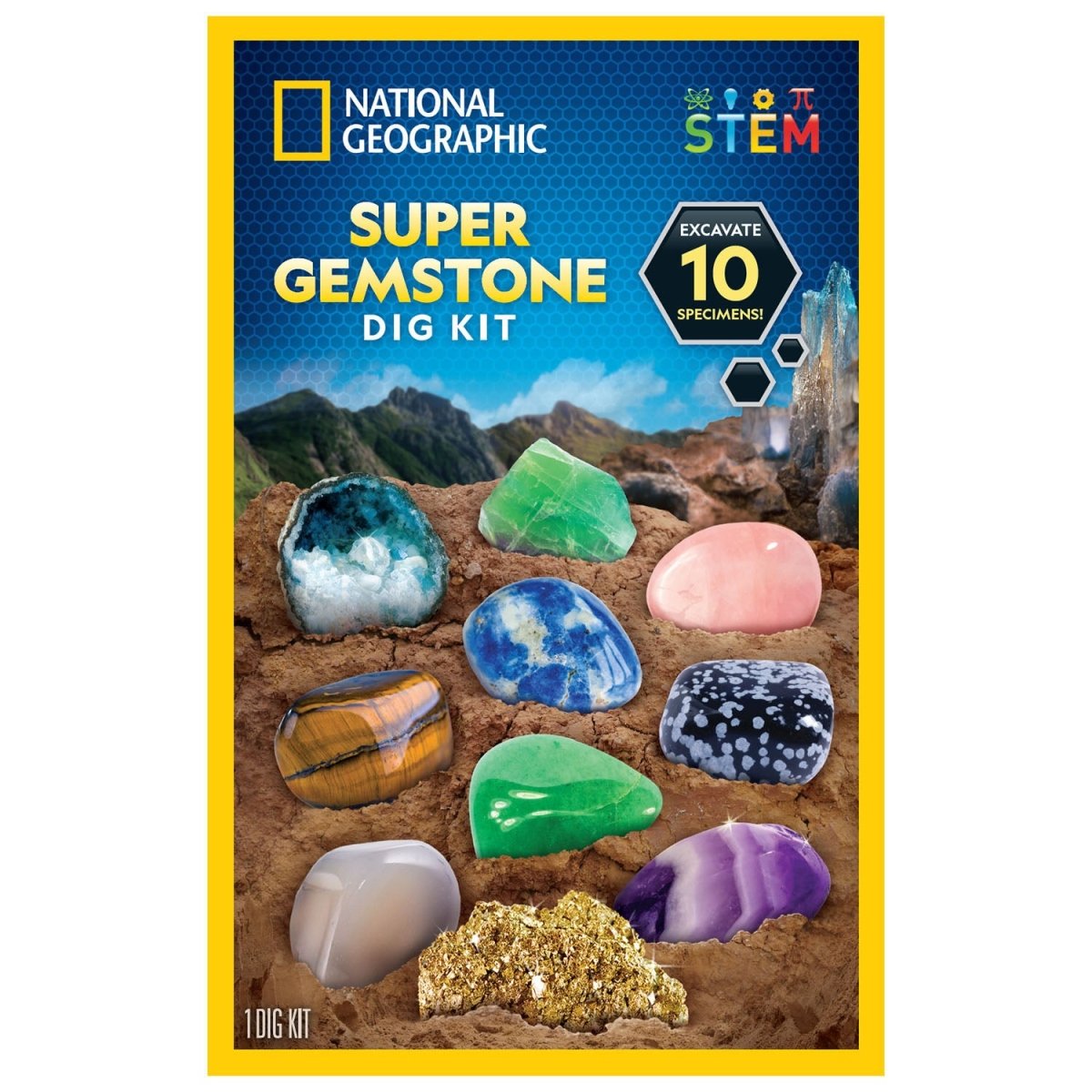 NG SUPER GEMSTONE DIG KIT - Premium for Kids in Qatar | Toysaro.com