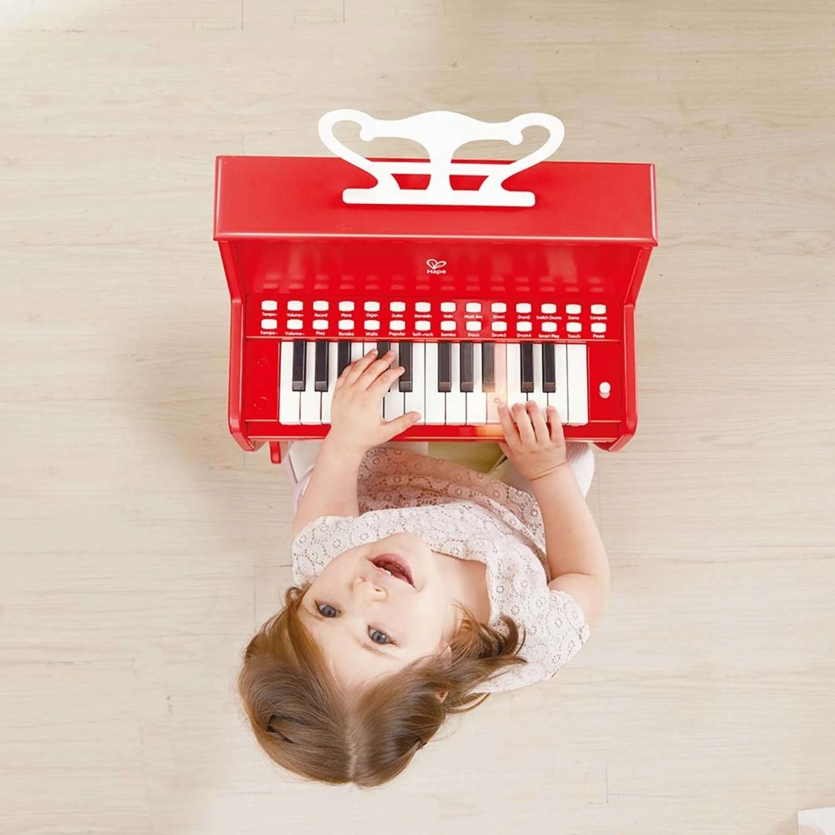 Learn with Lights Piano / Red - Premium for Kids in Qatar | Toysaro.com