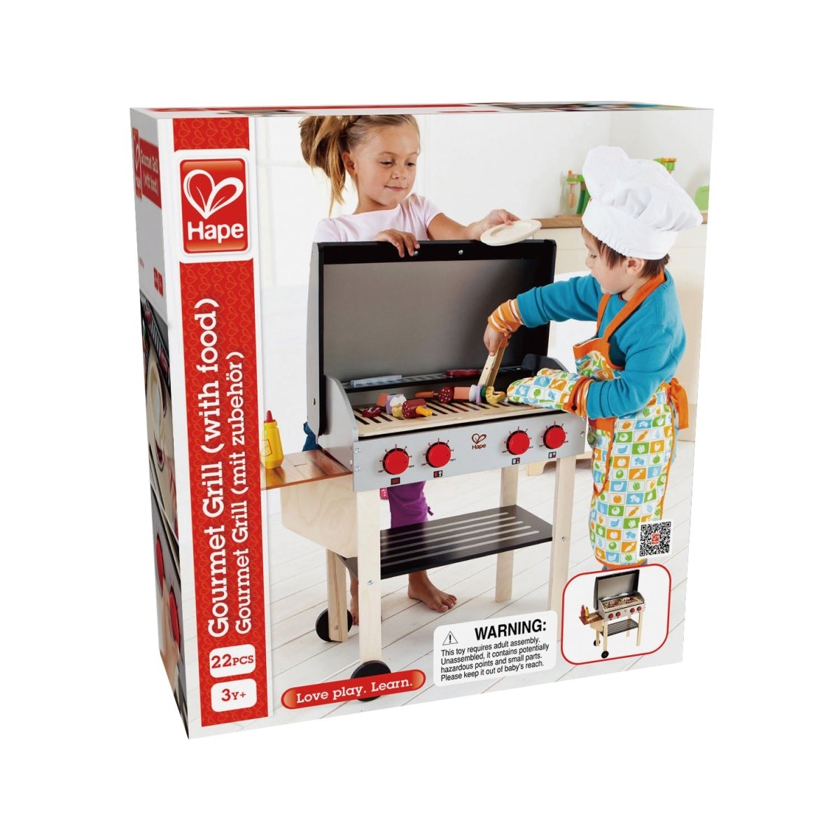 Gourmet Grill with Food - Premium for Kids in Qatar | Toysaro.com