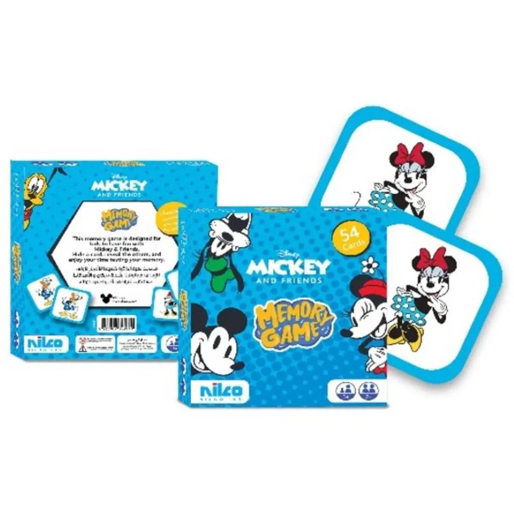 NILCO DISNEY MEMORY GAME MICKEY AND FRIENDS - Premium for Kids in Qatar | Toysaro.com