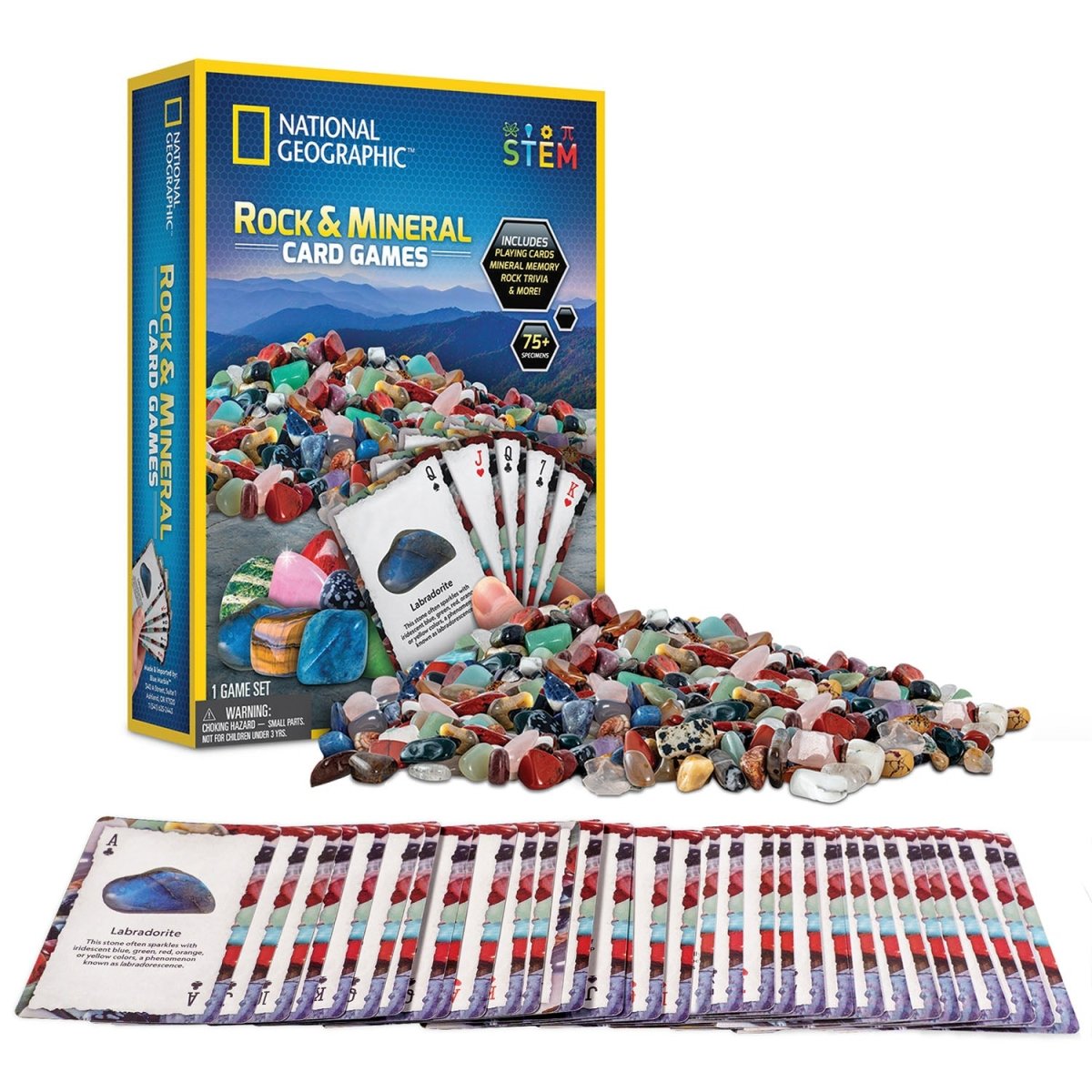 NG ROCK & MINERAL CARD GAMES - Premium for Kids in Qatar | Toysaro.com