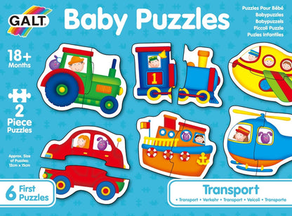 GALT BABY PUZZLES - TRANSPORT - Premium for Kids in Qatar | Toysaro.com
