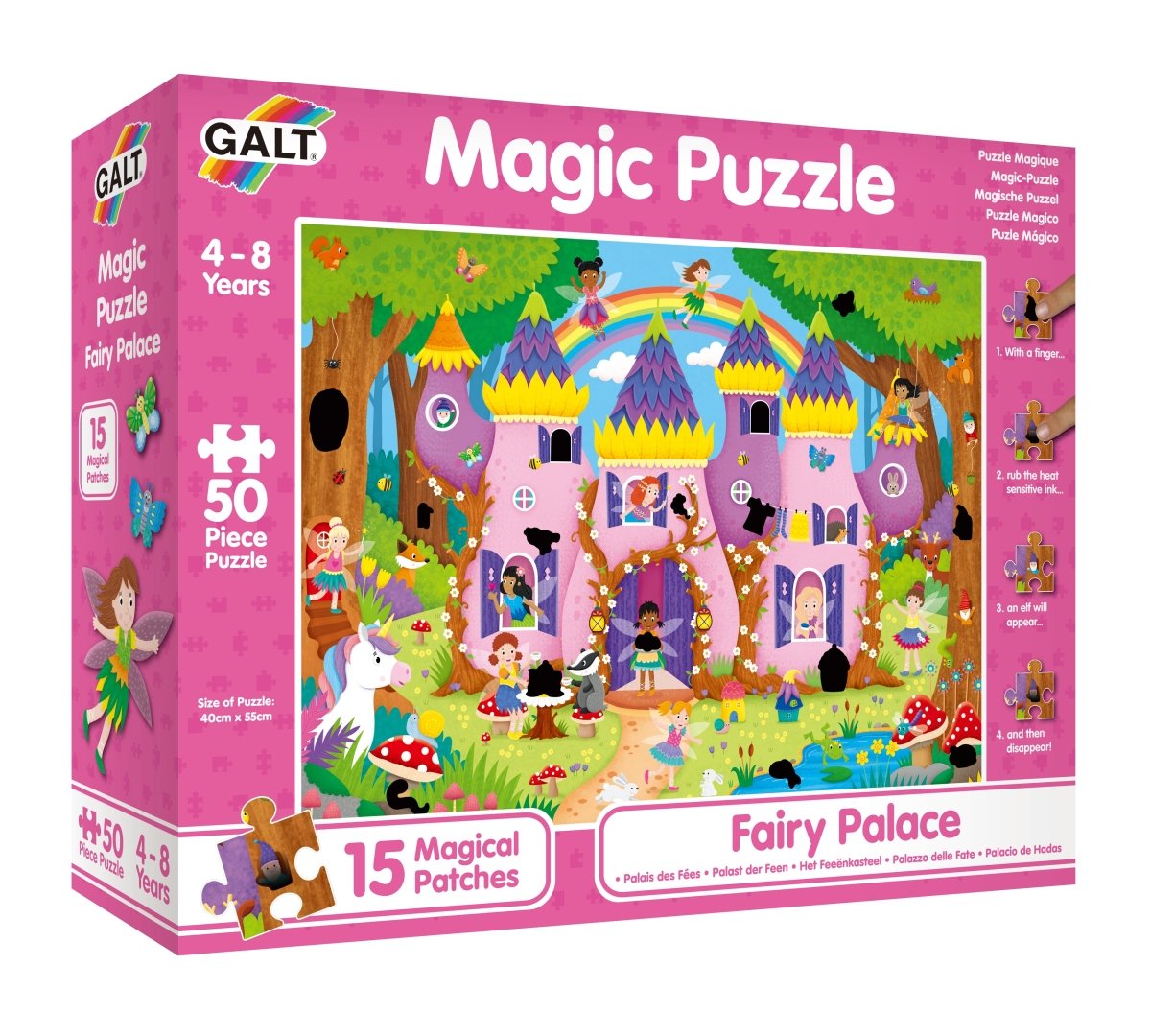 GALT FAIRY PALACE MAGIC PUZZLE - Premium for Kids in Qatar | Toysaro.com