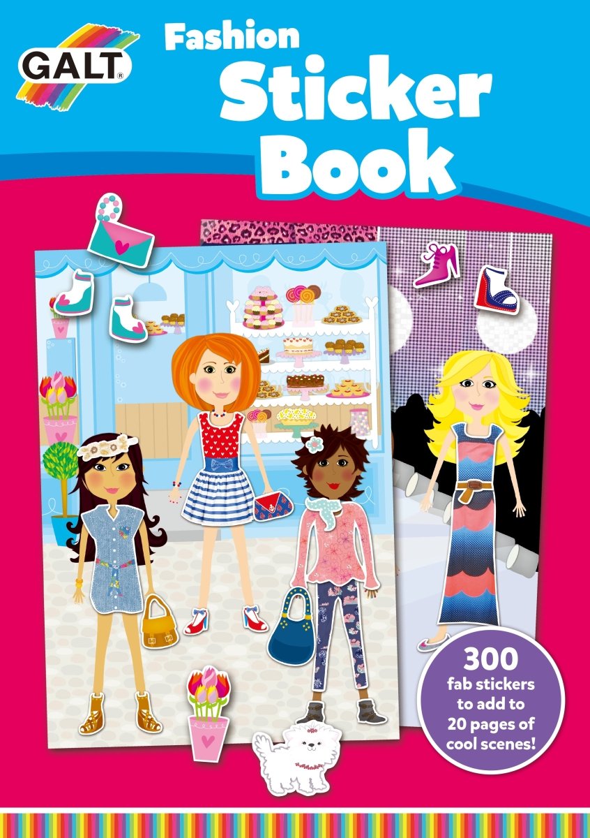 GALT FASHION STICKER BOOK - Premium for Kids in Qatar | Toysaro.com