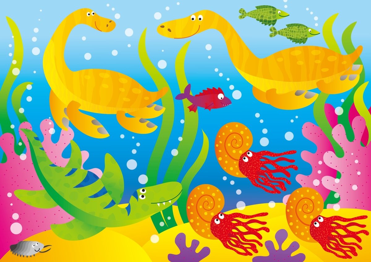 GALT 4 PUZZLES IN A BOX - DINOSAURS - Premium for Kids in Qatar | Toysaro.com
