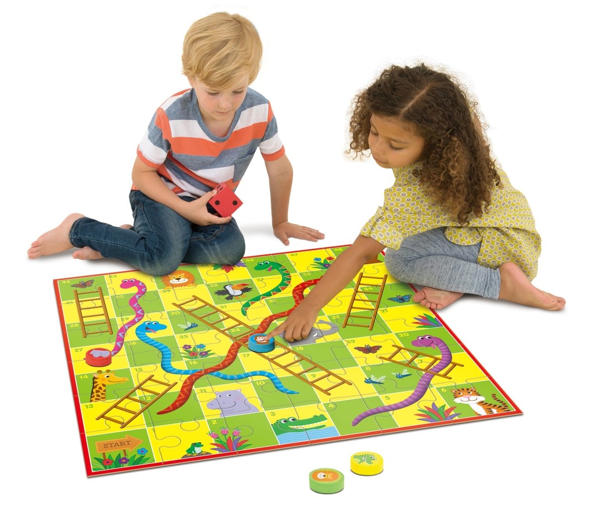 GALT GIANT SNAKES & LADDERS PUZZLE - Premium for Kids in Qatar | Toysaro.com