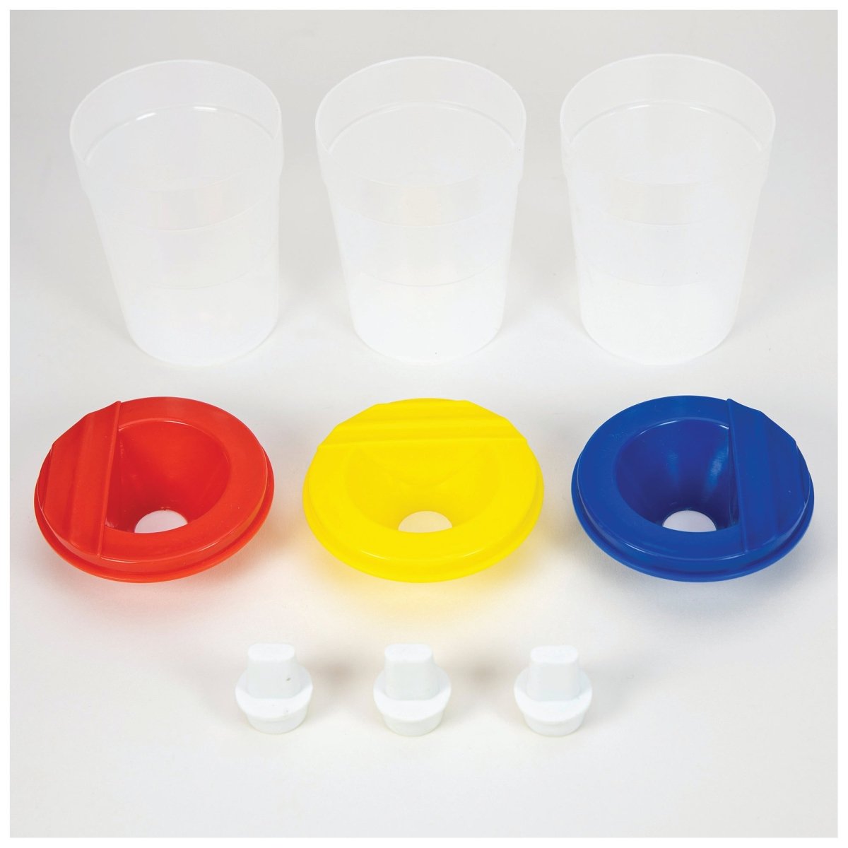 3 NON - SPILL POTS - Premium for Kids in Qatar | Toysaro.com