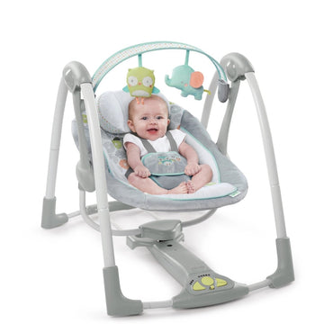INGENUITY™ SWING 'N GO PORTABLE SWING - HUGS & HOOTS - Premium for Kids in Qatar | Toysaro.com