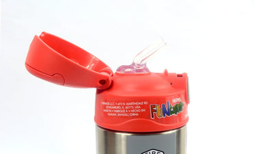 THERMOS - FUNTAINER STAINLESS STEEL HYDRATION/WATER BOTTLE - RESCUE TRUCK - 355 ML - Premium for Kids in Qatar | Toysaro.com