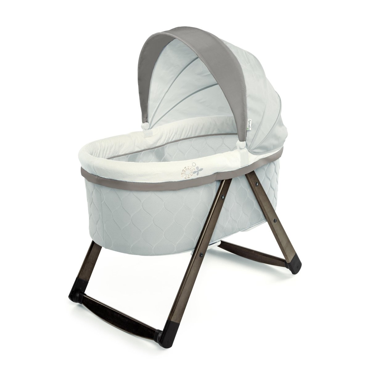 FOLDAWAY ROCKING WOOD BASSINET - CARRINGTON - Premium for Kids in Qatar | Toysaro.com