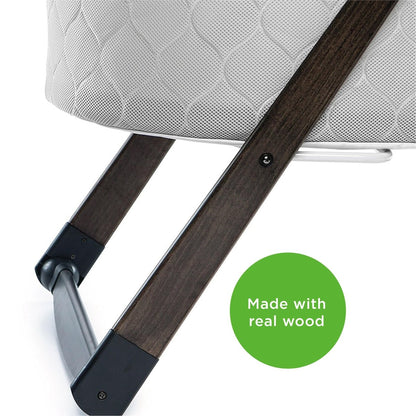 FOLDAWAY ROCKING WOOD BASSINET - CARRINGTON - Premium for Kids in Qatar | Toysaro.com