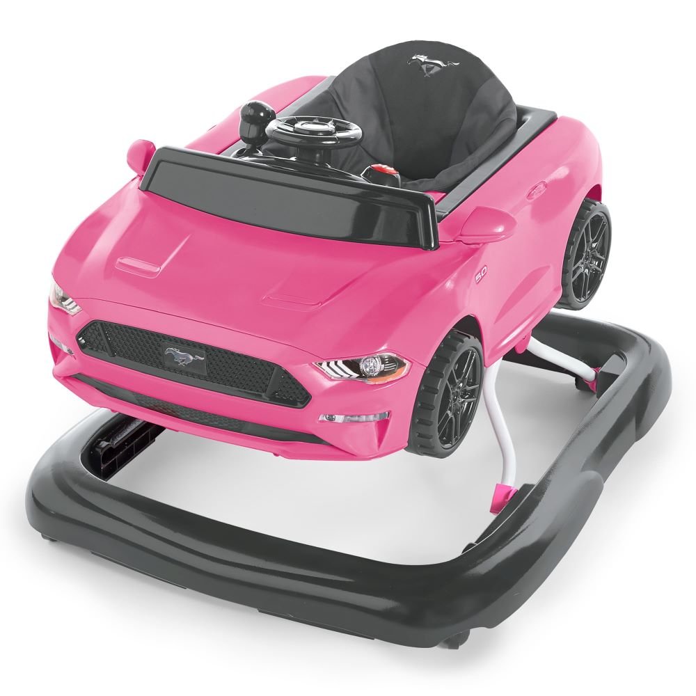 BRIGHT STARTS™ WAYS TO PLAY WALKER - FORD MUSTANG, PINK, 4 - IN - 1 WALKER - Premium for Kids in Qatar | Toysaro.com