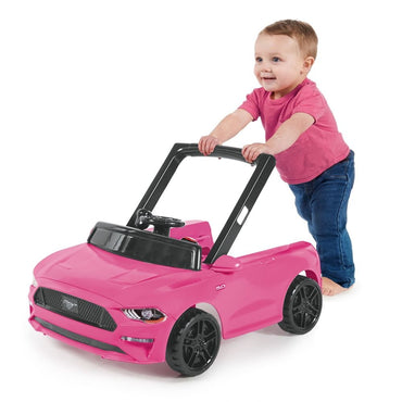 BRIGHT STARTS™ WAYS TO PLAY WALKER - FORD MUSTANG, PINK, 4 - IN - 1 WALKER - Premium for Kids in Qatar | Toysaro.com