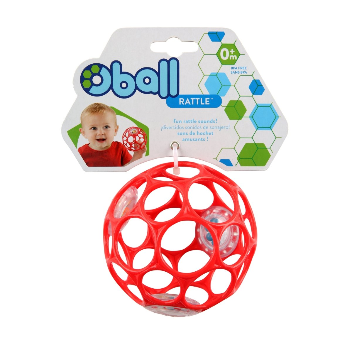 RED OBALL RATTLE - Premium for Kids in Qatar | Toysaro.com
