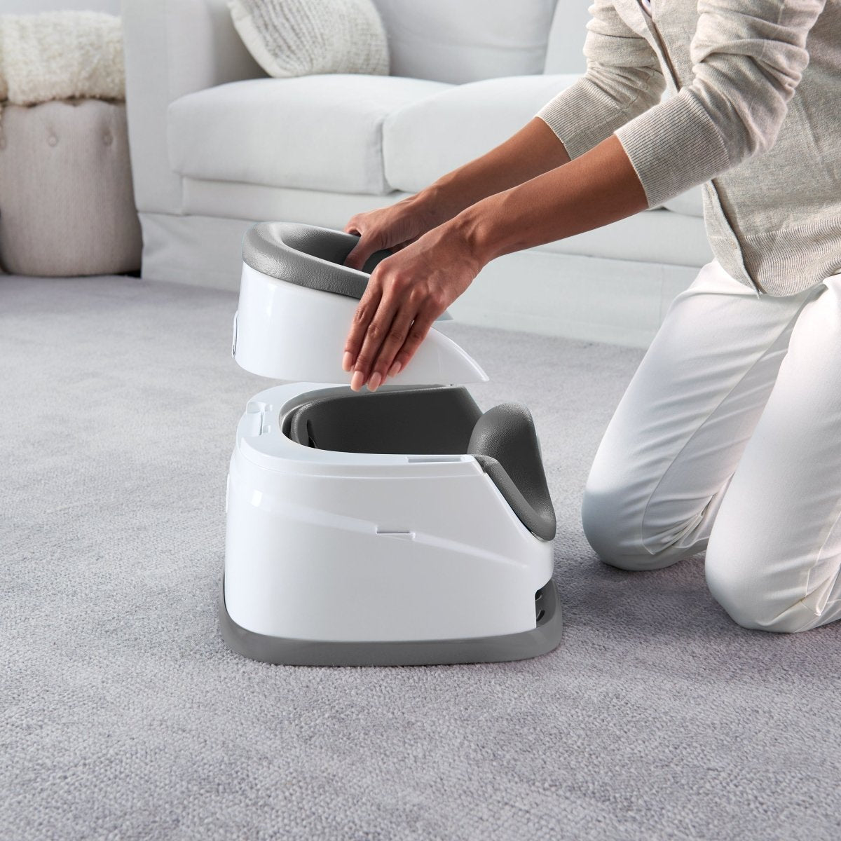 BABY BASE 2 - IN - 1 SEAT - SLATE - Premium for Kids in Qatar | Toysaro.com