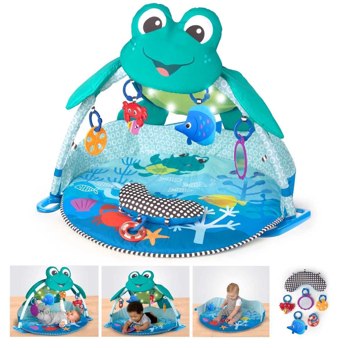 NEPTUNE UNDER THE SEAT LIGHTS & SOUNDS ACTIVITY GYM - Premium for Kids in Qatar | Toysaro.com