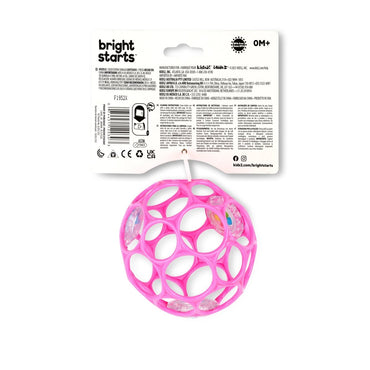 OBALL RATTLE EASY - GRASP TOY - PINK - Premium for Kids in Qatar | Toysaro.com