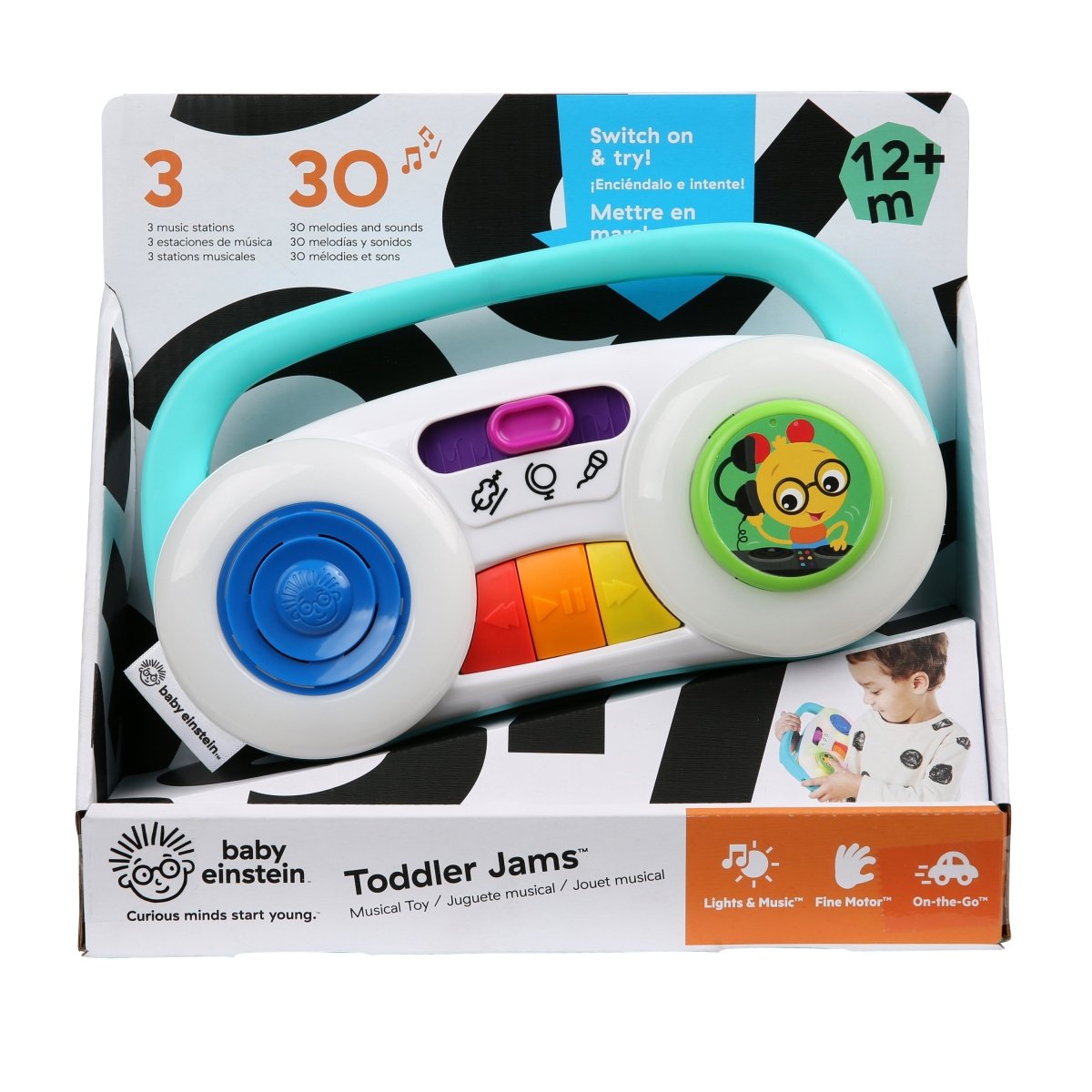BABY EINSTEIN™ TODDLER JAMS MUSICAL TOY - Premium for Kids in Qatar | Toysaro.com
