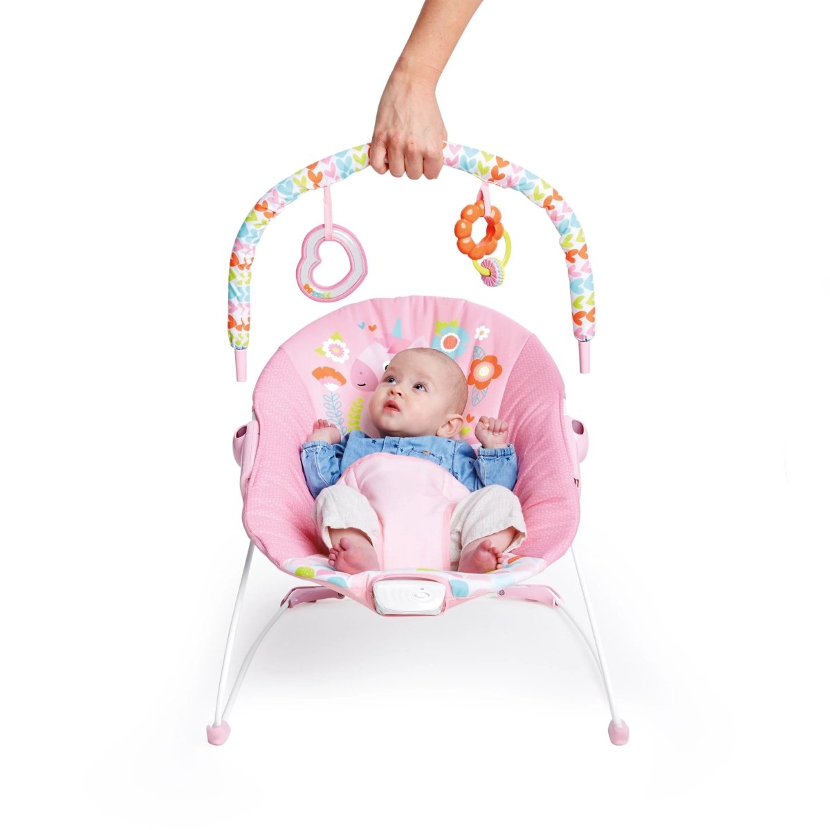 BRIGHT STARTS™FANCY FANTASY - VIBRATING BOUNCER - Premium for Kids in Qatar | Toysaro.com