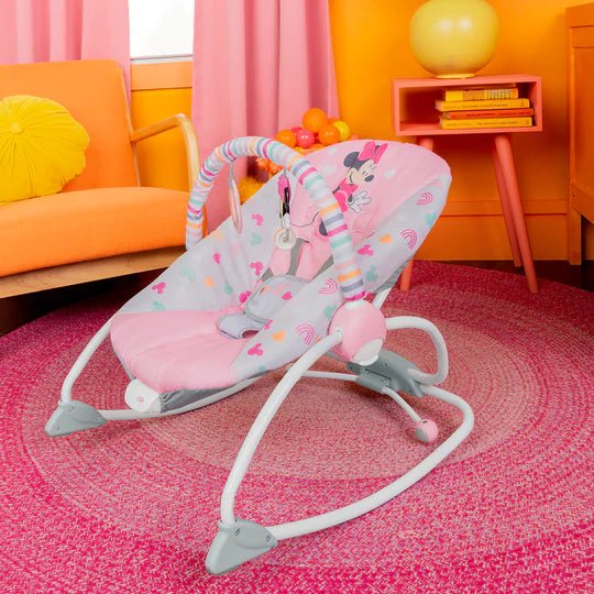 MINNIE MOUSE FOREVER BESTIET INFANT TO TODDLER ROCKER - Premium for Kids in Qatar | Toysaro.com
