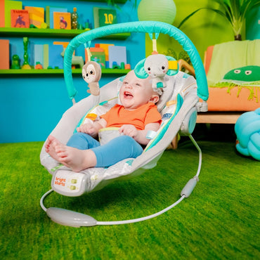 BRIGHT STARTS™COMFY BOUNCER - JUNGLE VINES - Premium for Kids in Qatar | Toysaro.com