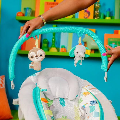 BRIGHT STARTS™COMFY BOUNCER - JUNGLE VINES - Premium for Kids in Qatar | Toysaro.com