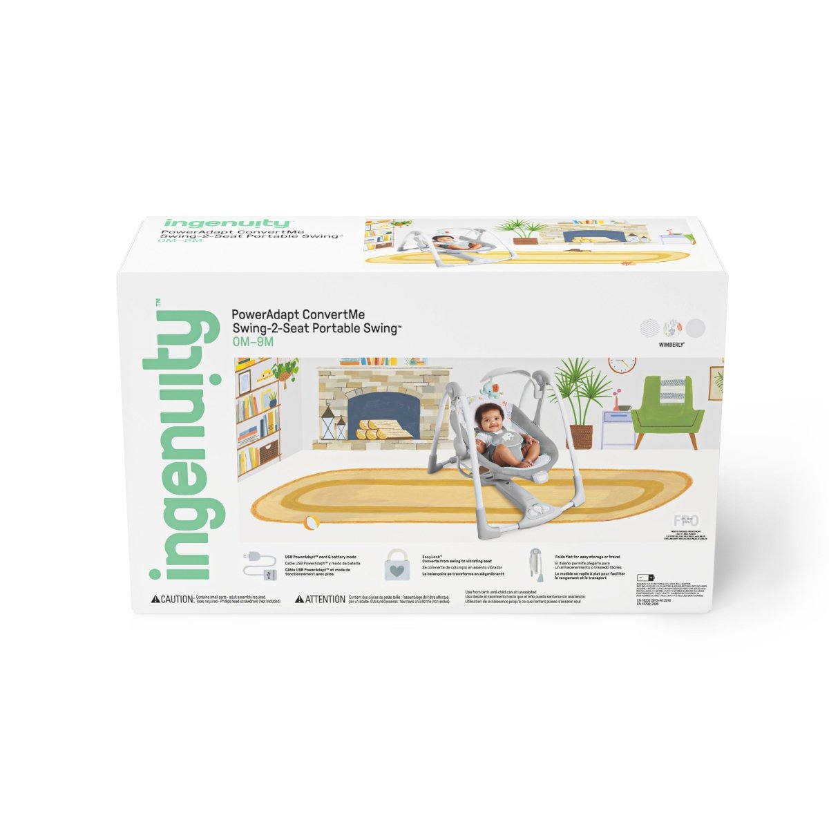 POWERADAPT CONVERTME SWING - 2 - SEAT - WIMBERLY - Premium for Kids in Qatar | Toysaro.com