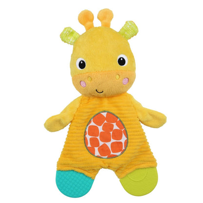 BRIGHT STARTS™SNUGGLE & TEETHE PLUSH TEETHER - GIRAFFE - Premium for Kids in Qatar | Toysaro.com