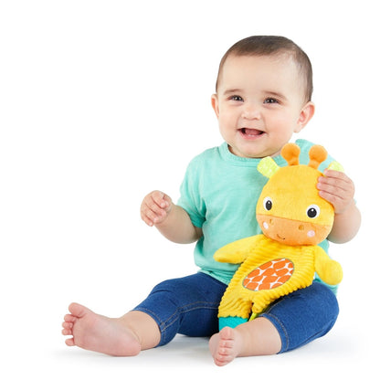 BRIGHT STARTS™SNUGGLE & TEETHE PLUSH TEETHER - GIRAFFE - Premium for Kids in Qatar | Toysaro.com