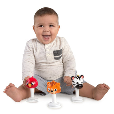 BABY EINSTEIN™ RATTLE & JINGLE TRIO TAKE - ALONG TOY RATTLE SET - Premium for Kids in Qatar | Toysaro.com