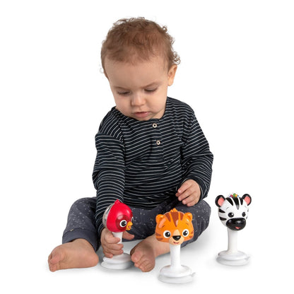 BABY EINSTEIN™ RATTLE & JINGLE TRIO TAKE - ALONG TOY RATTLE SET - Premium for Kids in Qatar | Toysaro.com