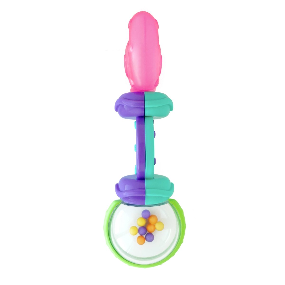 BRIGHT STARTS™ TOTE & TEETHE RATTLE TEETHER 2 - PACK - Premium for Kids in Qatar | Toysaro.com
