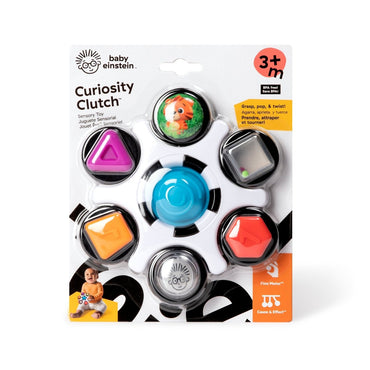 BABY EINSTEIN™ CURIOSITY CLUTCH SENSORY TOY - Premium for Kids in Qatar | Toysaro.com