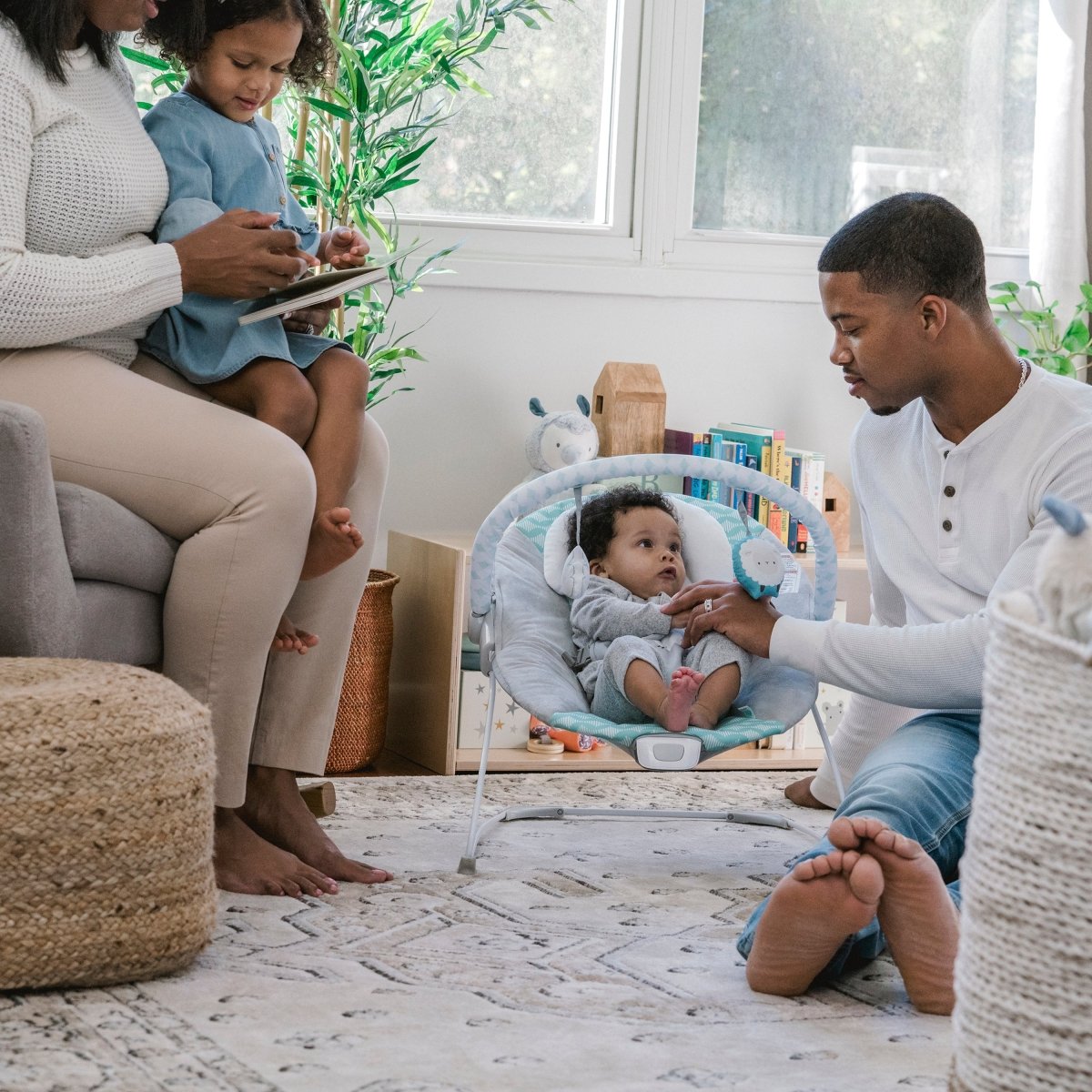 BOUNCITY BOUNCE VIBRATING DELUXE BOUNCER - GOJI - Premium for Kids in Qatar | Toysaro.com