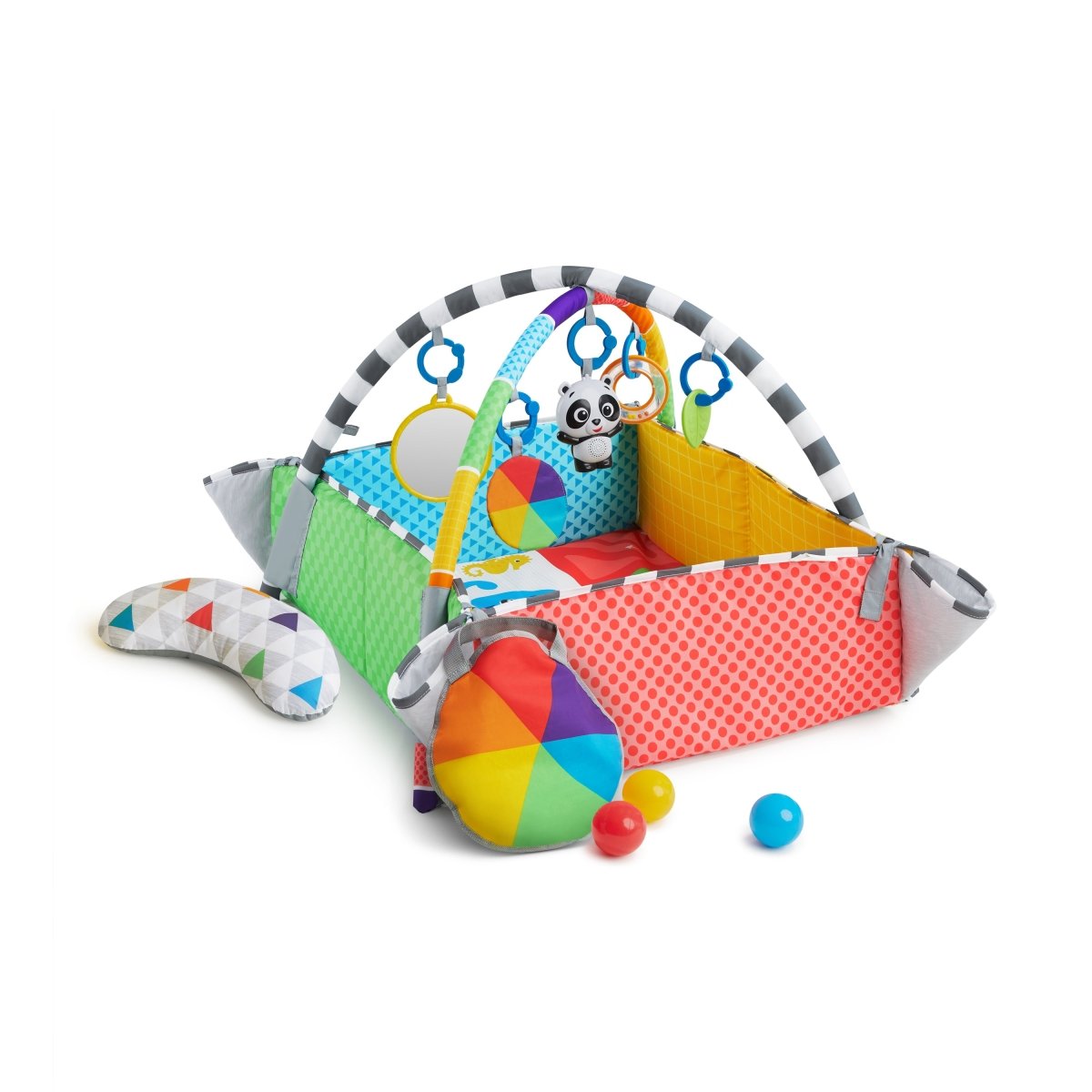 PATCH’S 5 - IN - 1 COLOR PLAYSPACE ACTIVITY GYM & BALL PIT - Premium for Kids in Qatar | Toysaro.com