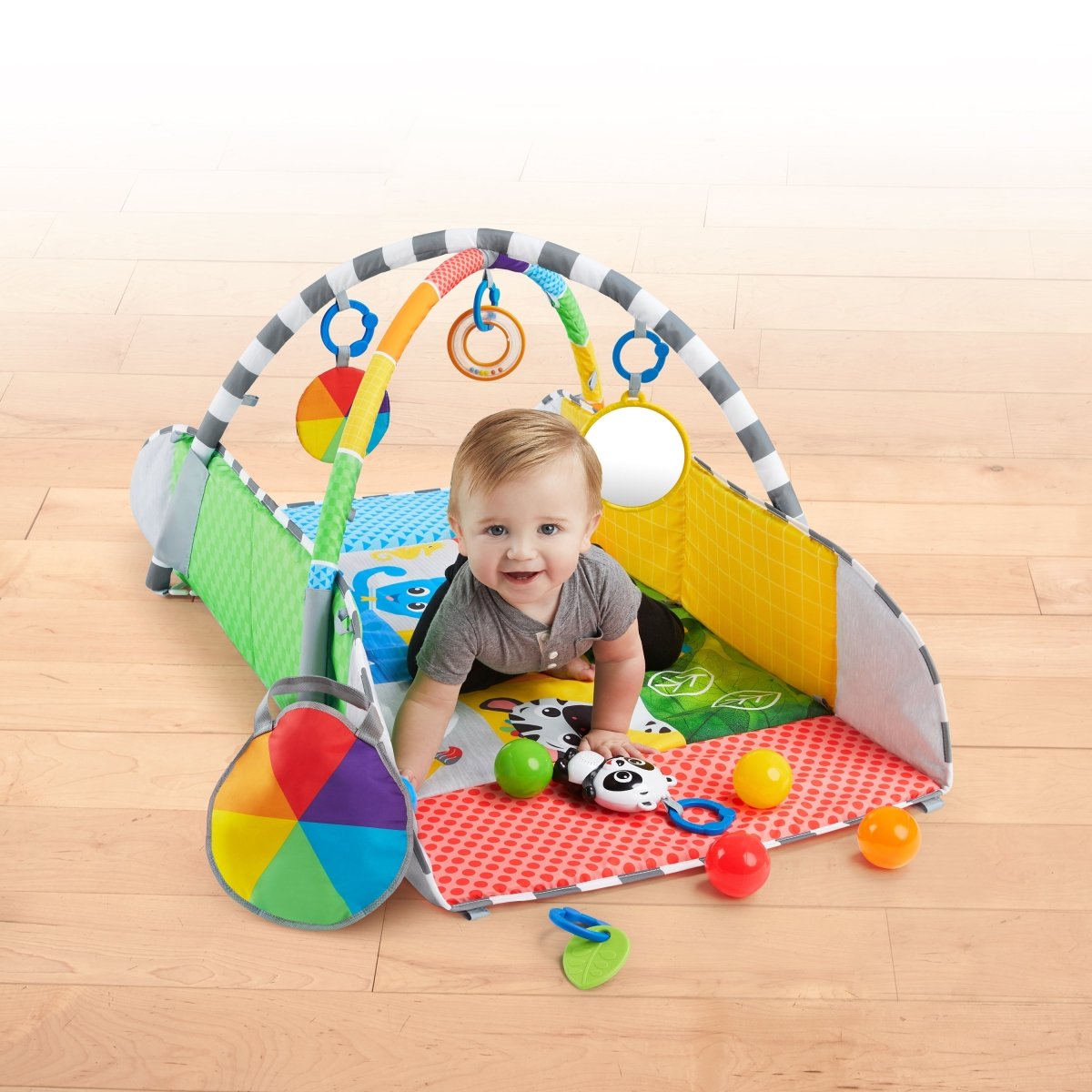 PATCH’S 5 - IN - 1 COLOR PLAYSPACE ACTIVITY GYM & BALL PIT - Premium for Kids in Qatar | Toysaro.com
