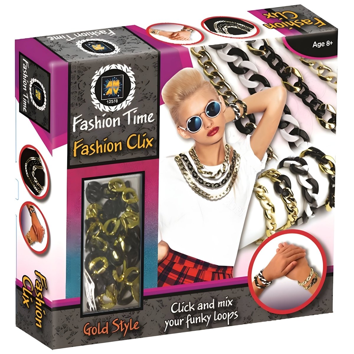 FASHION TIME FASHION CLIX GOLD - Premium for Kids in Qatar | Toysaro.com