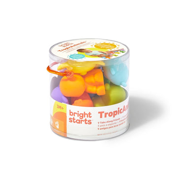 BRIGHT STARTS™ TROPICANIMALS 9 TAKE - ALONG FRIENDS - Premium for Kids in Qatar | Toysaro.com