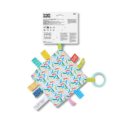 BRIGHT STARTS™FUZZY FEELIES SOOTHING BLANKIE - Premium for Kids in Qatar | Toysaro.com