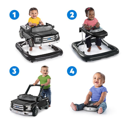 BRIGHT STARTS™ FORD F150 4IN1 WALKER: AGATE BLACK - Premium for Kids in Qatar | Toysaro.com