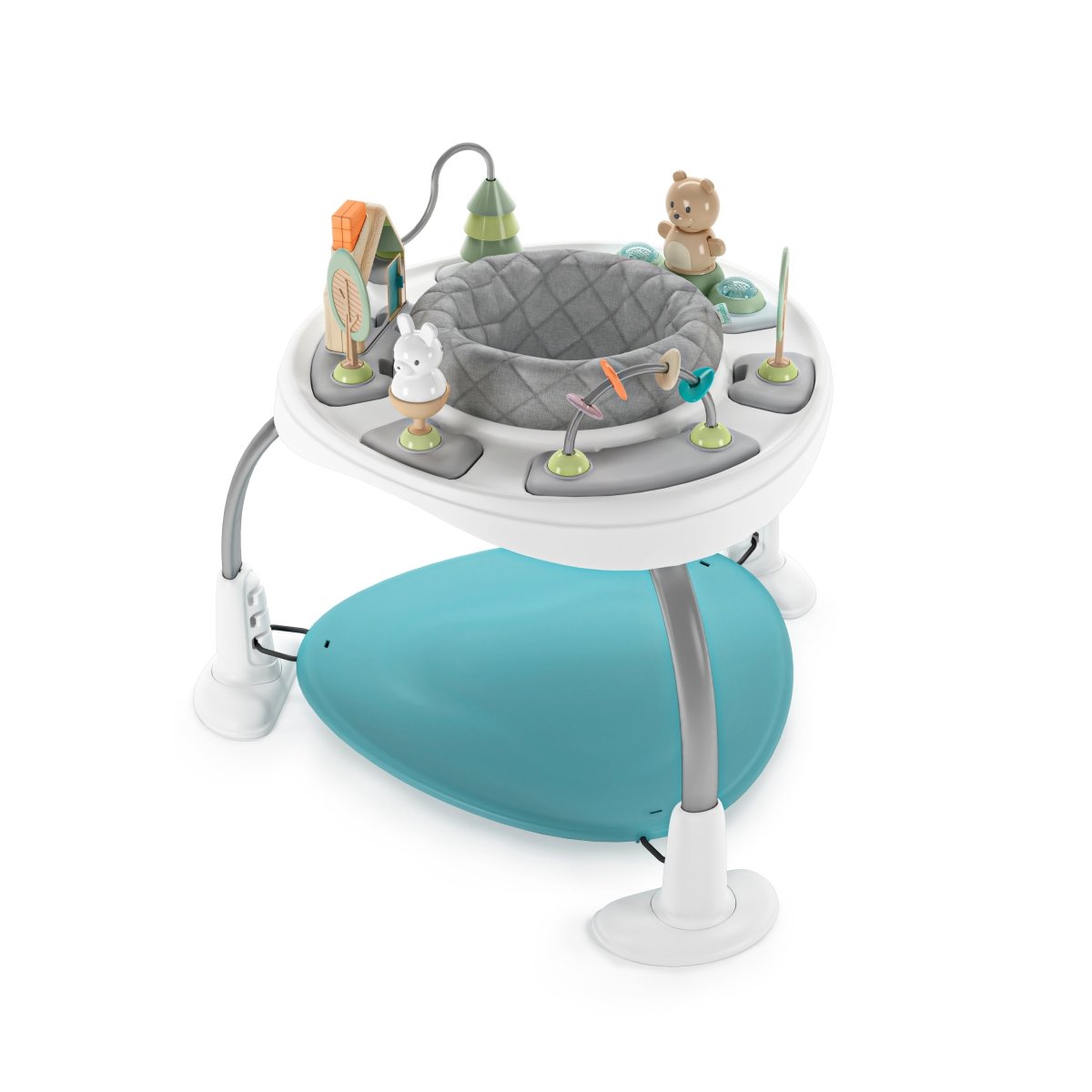 SPRING & SPROUT 2 - IN - 1 ACTIVITY JUMPER &TABLE FIRST FOREST - Premium for Kids in Qatar | Toysaro.com