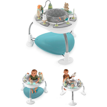 SPRING & SPROUT 2 - IN - 1 ACTIVITY JUMPER &TABLE FIRST FOREST - Premium for Kids in Qatar | Toysaro.com