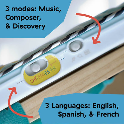 BABY EINSTEIN™ NEPTUNE’S KICK & EXPLORE MUSICAL KICK PAD AND CRIB TOY - Premium for Kids in Qatar | Toysaro.com