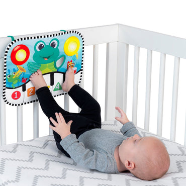 BABY EINSTEIN™ NEPTUNE’S KICK & EXPLORE MUSICAL KICK PAD AND CRIB TOY - Premium for Kids in Qatar | Toysaro.com